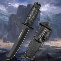 Нож охотничий Leatherneck S/F Танто чёрный 2015, 29см - 1