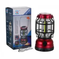 Фонарь для кемпинга 1990T, солнечная панель, аккумулятор - 2