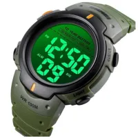 Часы наручные SKMEI 1068AG, ARMY GREEN, 9289 - 4