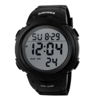 Часы наручные SKMEI 1068BK, BLACK, 6016 - 1