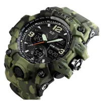 Часы наручные SKMEI 1155BCMGN, GREEN CAMO, 9733 - 2