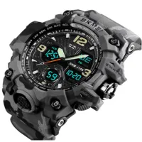 Часы наручные SKMEI 1155BCMGY, GRAY CAMO, 9789 - 3