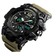 Часы наручные SKMEI 1155BKH, KHAKI, 9734 - 2