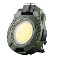 Фонарь для кемпинга RB440-COB, белый желтый красный, мигающий, type-c, сенсор, магнит - 2