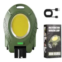 Фонарь для кемпинга RB440-COB, белый желтый красный, мигающий, type-c, сенсор, магнит - 1