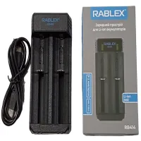 Зарядное устройство Rablex RB414 2x18650 и др./ от USB / - 3
