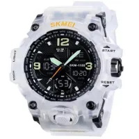 Часы наручные SKMEI 1155BWT, WHITE, 9735 - 1