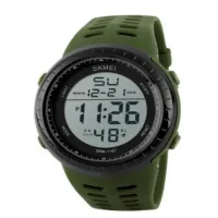 Часы наручные SKMEI 1167AG, ARMY GREEN, 9291 - 1