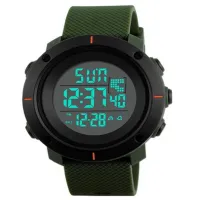 Часы наручные SKMEI 1213AG, ARMY GREEN BIG SIZE, 9736 - 3