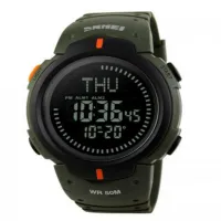 Часы наручные SKMEI 1231AG, ARMY GREEN, Compass, 9738 - 1