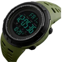 Часы наручные SKMEI 1251AG, ARMY GREEN, 6023 - 2