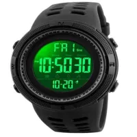 Часы наручные SKMEI 1251BK, ALL BLACK, 9292 - 3