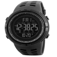 Часы наручные SKMEI 1251BK, ALL BLACK, 9292 - 1