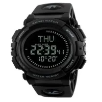 Часы наручные SKMEI 1290BK, BLACK, Compass, 9743 - 1