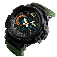 Часы наручные SKMEI 1343AG, ARMY GREEN, 9744 - 2