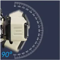 Налобный фонарь HX-816S-2COB PL-124, Белый, Красный, Motion Sensor, Waterproof, 1x18650, ЗУ Type-C - 6