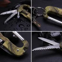 Мультитул карабин A08, камуфляж - 2