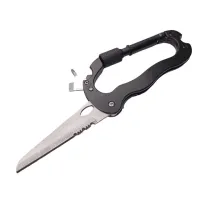 Мультитул карабин YY-08, чёрный - 4