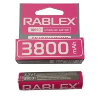 Аккумулятор Rablex 18650, 3800mAh Li-ION 3.7v - 2
