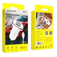 Автомобильное зарядное устройство BOROFONE BZ12 Lightning cable - 1