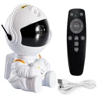 Ночник проектор звездного неба Астронавт 8981 с пультом mini - 4