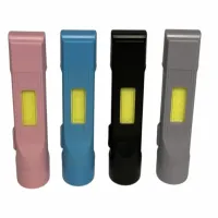 Ручной фонарь PL-099, LED+COB, USB, аккум. - 2