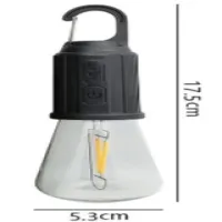 Фонарь для кемпинга LED-2 2W, аккумулятор, ЗУ Type-C, - 2