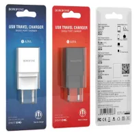 СЗУ Сетевое Зарядное Устройство BOROFONE BA19A - 1