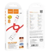 Кабель USB HOCO X87 Magic silicone MicroUSB - 4