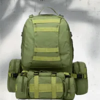 Рюкзак Тактический с подсумками B08 Oliva 55L 8144 - 1