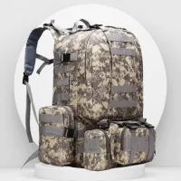 Рюкзак Тактический с подсумками B08 Pixel 55L 8143 - 1