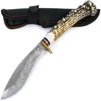 Нож охотничий Damascus 144 - 1