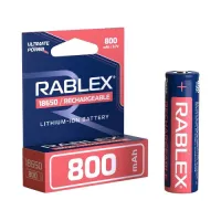 Аккумулятор Rablex 18650, 800mAh 3.7v - 1