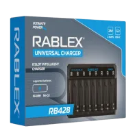Зарядное устройство Rablex RB428 на 8 AA/AAA R3/R6 1.2V - 1