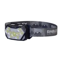 Налобный фонарь Rablex RB952, жёлтый+белый+красный, 3хTG+8хLED+2хRED LED, Sensor, аккум, Type-C - 2