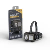 Налобный фонарь Rablex RB953, жёлтый+белый+красный, T6+24хCOB+2хRED LED, Sensor, аккум, Type-C - 2