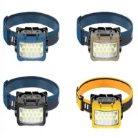 Налобный фонарь Rablex RB958, жёлтый+белый+красный, 17хCOB, Sensor, аккум, Type-C - Изображение 5