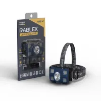 Налобный фонарь Rablex RB963, жёлтый+белый+красный, 1хT6+4хCOB, Sensor, аккум, Type-C - 2