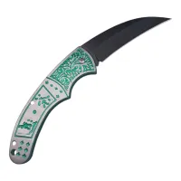 Нож складной HongCheng A872, блистр - 4