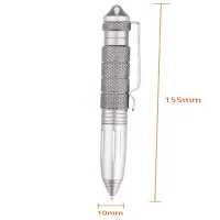 Ручка Тактическая со стеклобоем Laix B2 Tactical Pen / алюминий Серый - 3