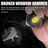 Фонарь для кемпинга W5143-COB, Белый, Жёлтый, Красный, multitool, Li-Ion, магнит, карабин - 2