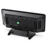 Часы электронные VST-888Y зелёный, температура, влажность USB - 2