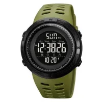 Часы наручные SKMEI 2070AGWT, ARMY GREEN-BLACK, 9304 - 4