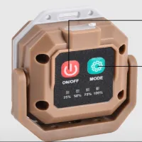 Фонарь для кемпинга PL-411 COB ,белый, красный, жёлтый, type-c, индикатор - 4