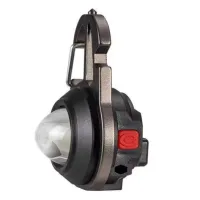 Фонарь для кемпинга PL-412COB, белый,красн,жёлтый, type-c, индикатор, карабин, мультит, 5137 - 2