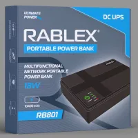 Бесперебойник Rablex RB 801 18W Happy Home UPS для роутера WI-Fi 5/9/12 В 10400 мА/час - 2