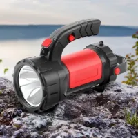 Ручной фонарь T80-5W+COB, 2x18650, ЗУ microUSB, Box - 7