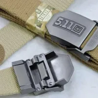 Ремень тактический военный Чёрный 5.11 (1250x38мм) - 2