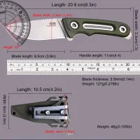 Нож охотничий SOG DC53, 465 - Black - 3