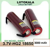 Аккумулятор высокотоковый 18650, LiitoKala HG2-N, 3000mah, с контактами под пайку - 1